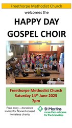 Freethorpe choir gig 2025