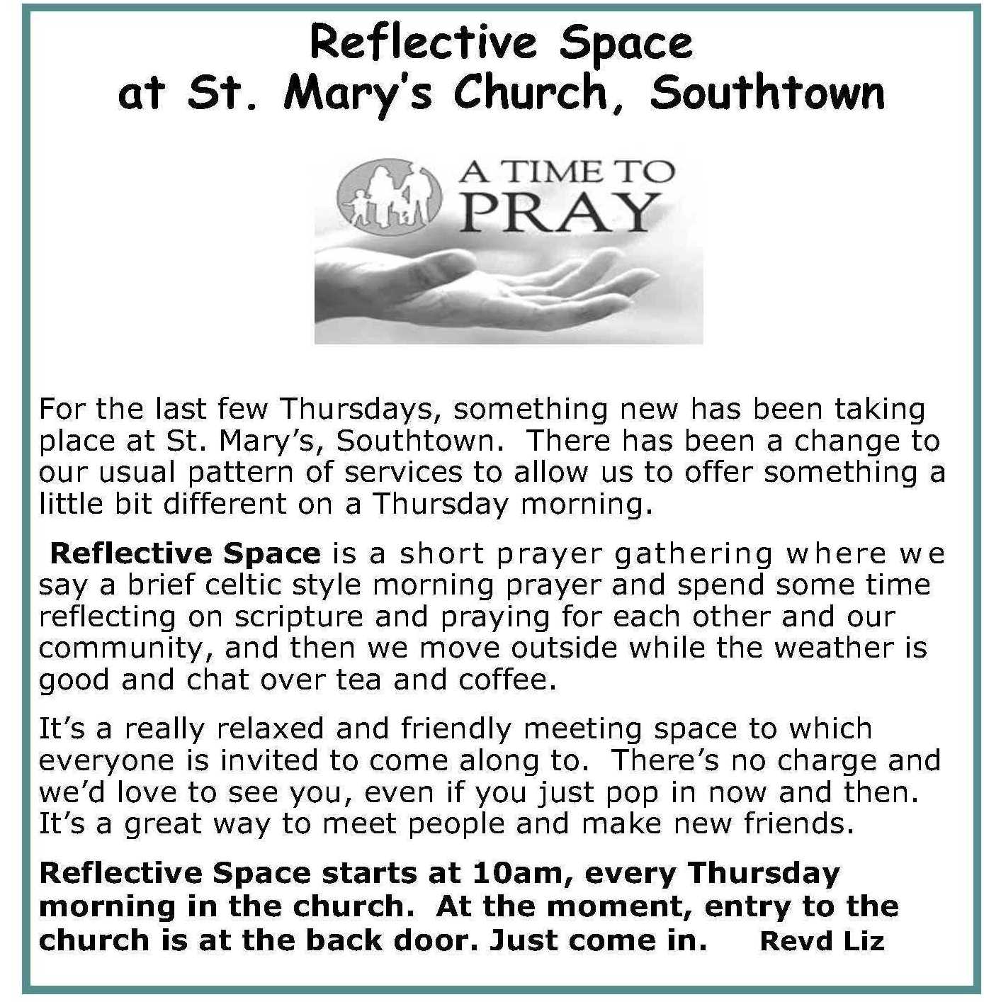 REFLECTIVE SPACE 09-2025